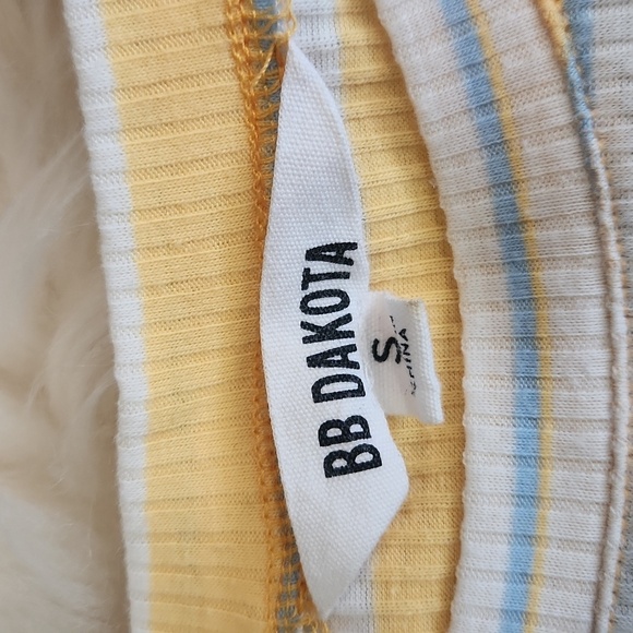 BB Dakota Rib City Striped GoldenTee - Picture 3 of 4